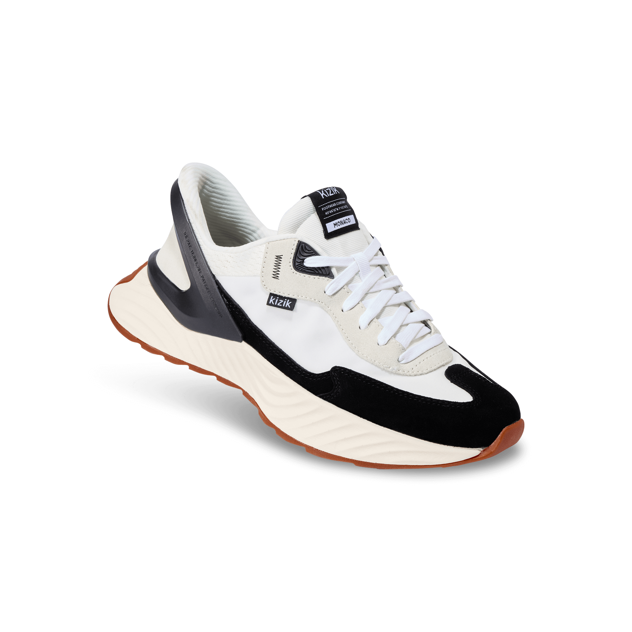 Men's Monaco - White/Black