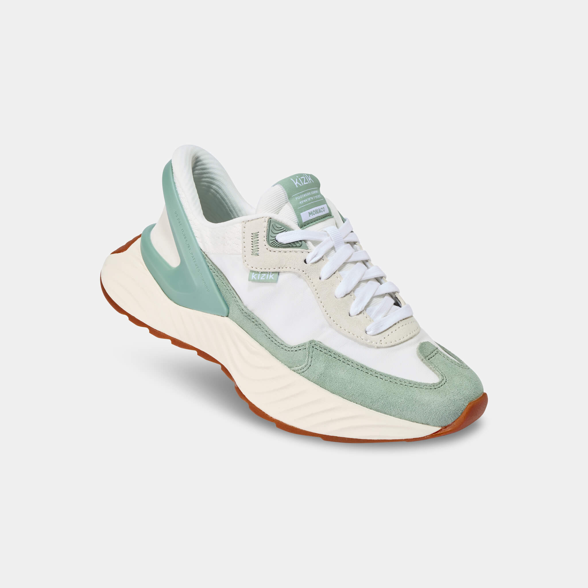 Women's Monaco - White/Iceberg Green